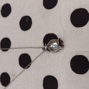 Mignon Faget Sterling Silver Tulip Pendant